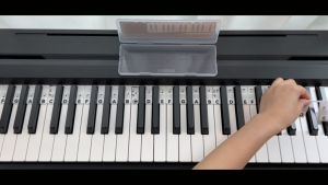 Piano Key Sticker for 88 Keys Detachable Silicone Piano Notes Guide