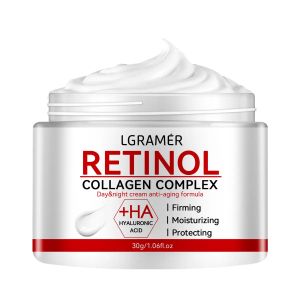 Collagen Lifting Firming Cream Retinol Smooth Wrinkles Face Cream For Moisturizer Whitening Brighten Skin Products For Women&Men