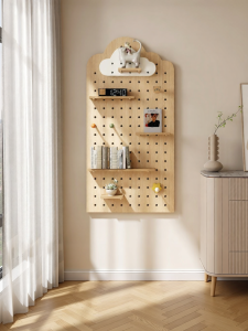 BEIQIVI | Wall Mounted Display Rack Colorful Shelf
