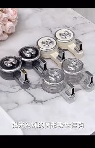 Suction Cup Hooks Heavy Duty Vacuum Suction Shower Hooks Storage Hanger Reusable Traceless Clothes Hook