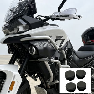 4PC Motorcycle Frame Hole Cover Caps Plug Decorative Frame Cap Set Accessories FOR CFMOTO 700MT 700 MT ADV 800MT MT800 800 MT CF