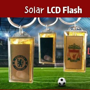 Manchester United keychains. Liverpool keychains Chelsea  Arsenal . Football team solar Keychain EPL MU 足球队太阳能钥匙扣 Pasukan Bola Sepak Solar Rantai Kunci