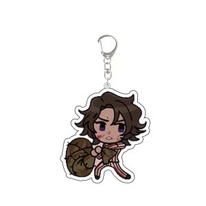 Bandai | For Limbus Company Game YiSang Sinclair Meursault Heathcliff Rodion Acrylic Keychain Sending Friends Backpack Accessories Gift