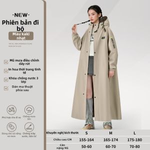 WEICHENGNEI | Áo Khoác Dài Chống Thấm Nước Cho Xe Tự Hành Điện
