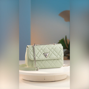 Túi Yuumy (Thời trang nữ họa tiết chần chỉ size 24 - Túi đeo chéo da Seasand YN279)