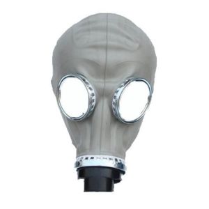 Rubber face mask - Industrial self-priming filtering spray painting operation protective face mask