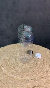 20 Pcs Free Bubble Wrap - Botol Chemical Tebal 500 ml / Botol Minum Plastik  500ml Botol Minum/Botol Jus/Kopi/Susu/Teh Botol MInuman Kekinian UMKM