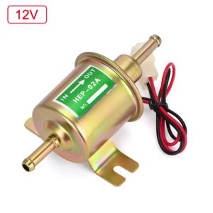 🔥【24 hours shipping】Electric Fuel Pump 12V HEP-02A Low Pressure Bolt Fixing Wire Universal Diesel Petrol Gasoline For Car Motorcycle ATV Fuel Pump