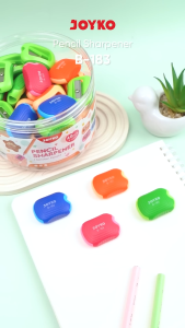 Rautan JOYKO Serutan Sharpener B-183 Serutan Pensil Sekolah