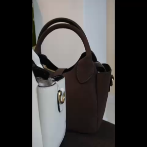 SKM Womens Hand Carry Handbag With Fluffy Cute Charm Beg Wanita Murah CS386