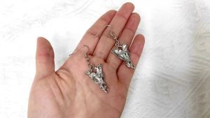 Takara Tomy | Yêu Tinh Công Chúa Chạng Vạng Charm Trang Sức Phong Cách Âu Mỹ Bông Tai Thời Trang Nữ Đảng Phụ Kiện Cosplay Chống Đỡ Kim Loại