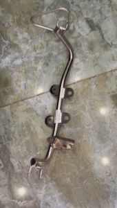 Gác máy inox 304 đặc xe Exciter 150 có 2 loại