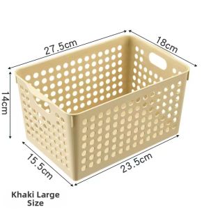 TONGGUMO | Plastic Rectangular Storage Basket