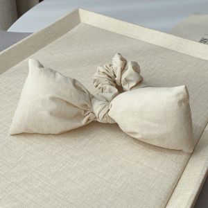 ริบบิ้นโบว์ผีเสื้อ ยางรัดผมทรงห่วงลำไส้เล็ก สไตล์เกาหลี หวาน เครื่องประดับผม ยางรัดผมแบบมีสายรัด