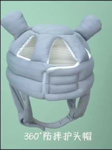 Thickened Anti-Collision Protective Cap Baby Safety Helmet Soft and Comfortable All-Around Head Safety Protection Adjustable