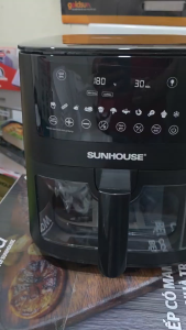 NỒI CHIÊN KHÔNG DẦU SUNHOUSE 8L SHD4081.ĐẸP-BỀN-SANG-BẢO HÀNH CHÍNH HÃNG TOÀN QUỐC