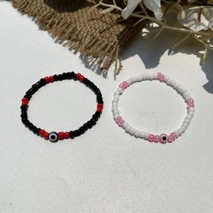 Gelang Couple Spiderman Miles Morales And Gwen Stacy Manik Beads Bracelet Aksesoris Gelang Karakter Tangan Perempuan Laki Laki