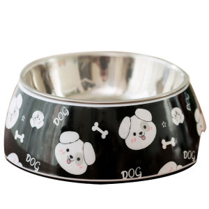 hipidog | Stainless Steel Dog Bowl Anti-Slip Pet Food Bowl Cat Bowl Slow Feeding Bowl Large Dogs Non-Slip Water Bowl Hipidog Brand