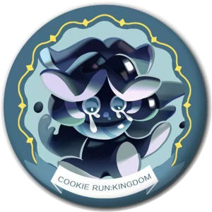 58mm Game Cookie Run Kingdom Ice Queen Moonlight Cosplay Costumes SPTE Tin Plated Pin Badge Accessories Pendant Prop