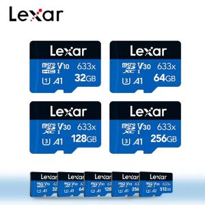 Lexar | Lexar Class 10 A1 Memory Card 256GB 128GB 64GB SDXC V30 U3 32GB SDHC V10 U1 Lexar 633x Micro SD Card Flash Microsd