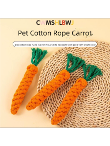 Pet Dog Toys Cartoon Animal Dog Chew Toys Durable Braided Bite Resistant Puppy Molar Cleaning Teeth Cotton Rope Toy