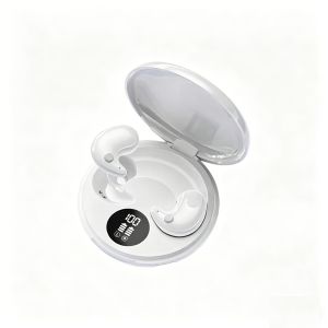 Lightweight Slim Invisible Sleep Earphones No Ear Pressure Comfortable Sleeping Headphones Wireless Earbuds with Long Playtime
