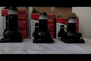 ST-107 2 Ton Vertical Screw Jack Small/Medium Large Size Heavy-Duty Steel 160-485mm Height For Cars SUVs Off-Road Vehicles 2000kg Capacity Lightweight Durable ①