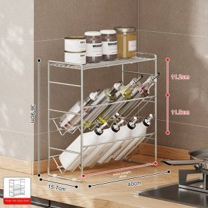 Corner Spice Organizer Shelf
