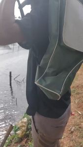 Tas Pancing Abu Garcia 2 - 3 Set Joran Bahan Tebal Anti Air Ukuran 60 75 100 CM Kantong 2 Slot - Bahan D600 Waterproof, Tersedia 3 Ukuran, Muat 2-3 Set Joran (Tergantung Ukuran Reel) - Warna Tosca/Coklat