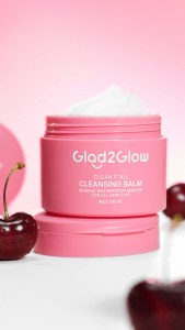 [NEW]Glad2Glow Clean It All Cleansing Balm 80g Makeup Remover Cherry Deep Cleanse Zero Residue