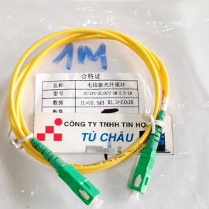 Cáp nhảy quang mạng SC / APC - SC / APC dài 1m (Single mode Optical fiber cable)