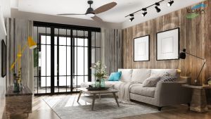 MT Edma 60in Verda Kipas Angin Plafon dengan lampu LED GX53 20W dengan Remote Control