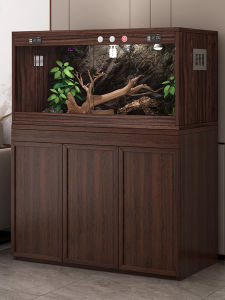 Aqua Furniture Cabinet Solid Wood Fish Tank Base Load-bearing Stand