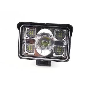 KEVANLY | 1/2Pcs Square Shaped Car LED Work Light Bar White Yellow Driving Light Spotlight 3Lines 12-24V For ATV SUV Trucks 4x4 Off Road