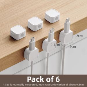 LANJIAOLUO | Desktop Organizer Cable Management Device with Clamps