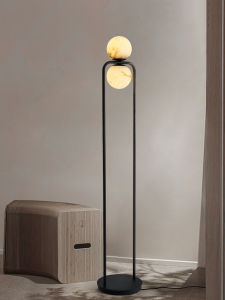 Dehocr | New Chinese Marble Artistic Creative Floor Lamp