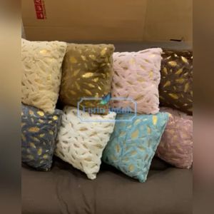 sarung bantal sofa bulu daun mewah sarung bantal kursi bulu daun mewah 40x40cm TYPE SB/005#