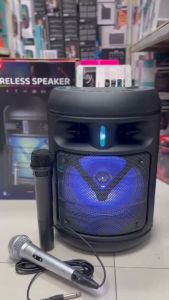 ลำโพงบลูทูธ รุ่นKTS-2048 ดอก8นิ้ว ฟรีไมค์ลอยและไมค์สาย รองรับAUX/TF/USB ลิงค์ได้2ตู้ ปรับ/ปิดไฟได้ ร้านส่งของทุกวัน ส่งจากกทม ลำโพงบลูทูธ ลำโพงพกพา ลำโพง