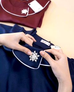 [Hàng mới về] Áo kiểu nữ chất chiffon mềm mại không nhàu phù hợp làm quà tặng bà tặng mẹ đi tiệc thương hiệu Thiều Hoa H0426