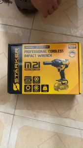 Máy siết ốc bu lông STARKER Đức dùng pin SK600DZPRO chuyên dụng cho thợ sửa chữa có búa lực mạnh
