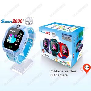 Kids Smart Watch GPS SOS IP68 Waterproof Smartwatch Clock Video Call Phone SIM Card Location Tracker Children Wristwatch HT30