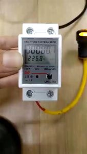 ⚡Miễn Phí Vận Chuyển⚡ Màn hình AC 6 TRONG 1 KWH Đồng hồ đo tần số năng lượng điện 110V 220V 380V 100A Điện áp Dòng điện Hệ số công suất Màn hình hoạt động