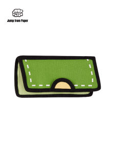 Jump from Paper | 2D Cartoon Wallet