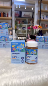 Kẹo O me ga 3 Nutri D-day baby kids cho bé (hộp 45 viên)