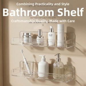 XYBP | Drill-Free Wall Mounted Bathroom Storage Rack