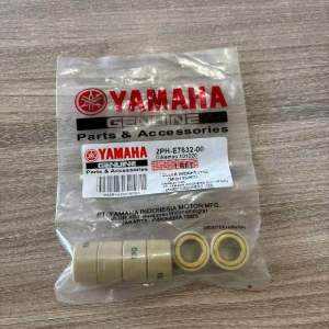 NMAX / AEROX/MIOi125/M3/MIO SOULI125/GRAVIS/FAZZIO 10G/11G/12G/13G/14G ORIGINAL YAMAHA PULLEY BALL / FLYBALL-Yamaha Genuine Part-MADE IN INDONESIA