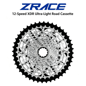 ZRACE XDR 12-Speed Road/Gravel Cassette 10-28T / 10-33T / 10-36T / 10-44T CNC Fully Hollow and Super Light