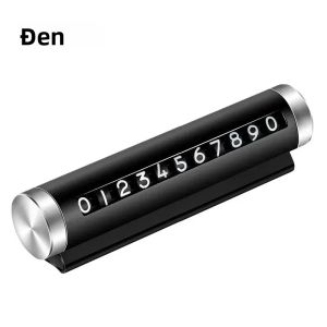 Thẻ Đỗ Xe Tạm Thời Bằng Kim Loại Đa Năng Có Thể Điều Chỉnh Được Kèm Miếng Dán Hợp Kim Có Chỗ Ghi Số Điện Thoại Phụ Kiện Đỗ Xe Ô Tô