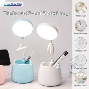 JustLiving 1PC Desktop Eye Protector with 3-color Light To Assist MyopiaEquipped with Rechargeable BatteryLED Desk Lamp for ReadingWorking Student Study Dormitory Reading Light Bedroom Night Light