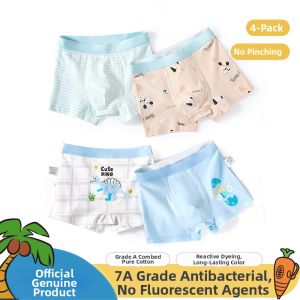Cotton Comfortable Breathable Kids Boxer Briefs